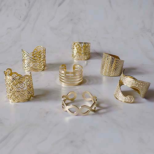 Anillos Enchapado
