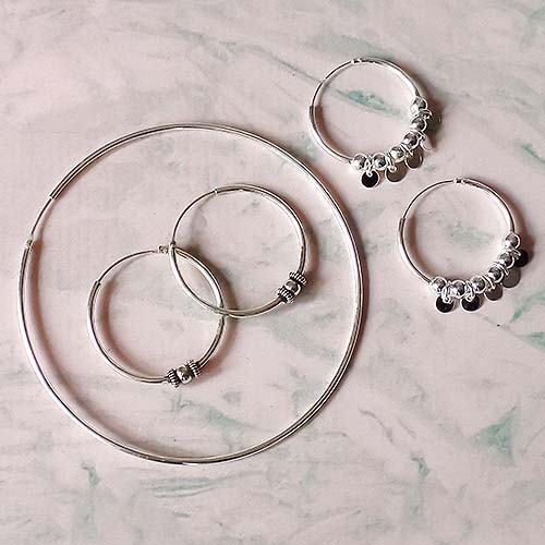 Argollas Plata Fina