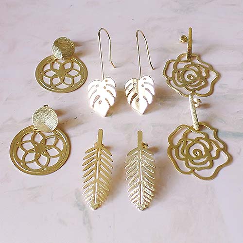 Aros Enchapado Oro