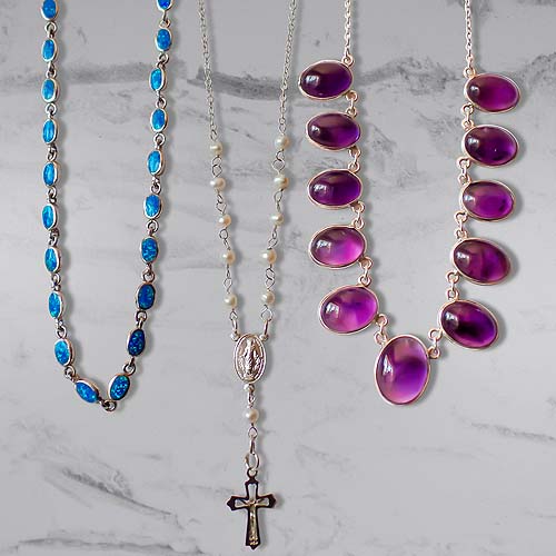 Collares Piedra Natural