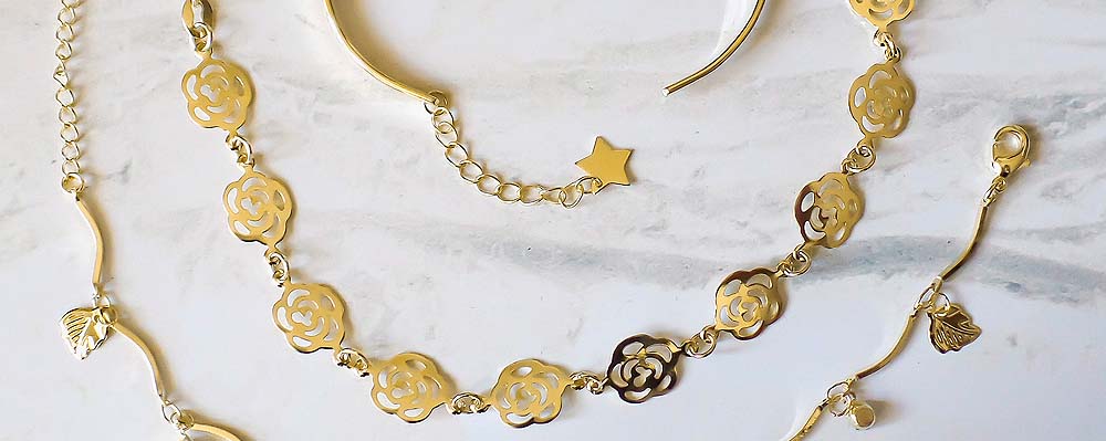 Pulseras Enchapado Oro